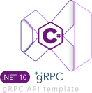 .NET 10 gRPC API Template