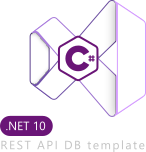 .NET 10 REST DB API Template